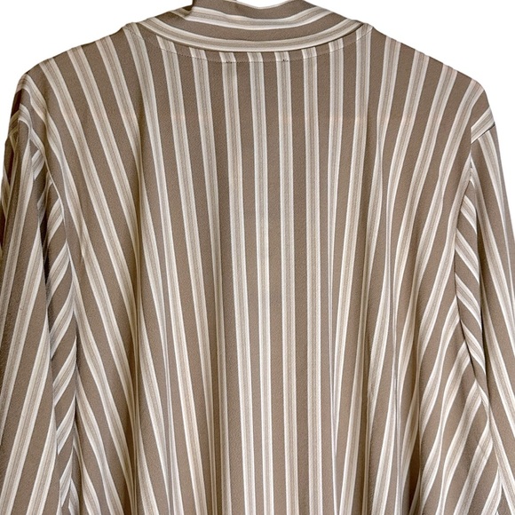 Adrianna Papell Women's Tie Neck 3/4 Sleeve Knit Top‎ 3X NWT AD1S301432W - Picture 6 of 12